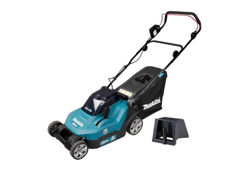 Makita Akkurasenmäher DLM 382 Z 36 V (2x 18 V) 38 cm 40 l + Mulchkeil - ohne Akku, ohne La von Makita