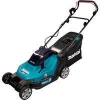 Makita Akkurasenmäher "DLM432PT2" mit 2 Akkus 18V/5 Ah LXT, und Doppel-Schnellladegerät von Makita