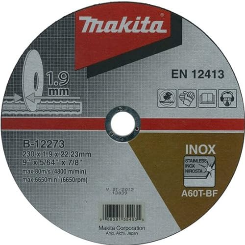 Makita B-12273 Trennscheibe 230x1,9mm INOX von Makita