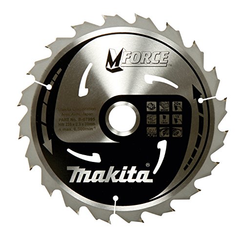 Makita B-32063 Mak-Force Kreissägeblatt, 235 mm für Hand und Tischkreissägen von Makita