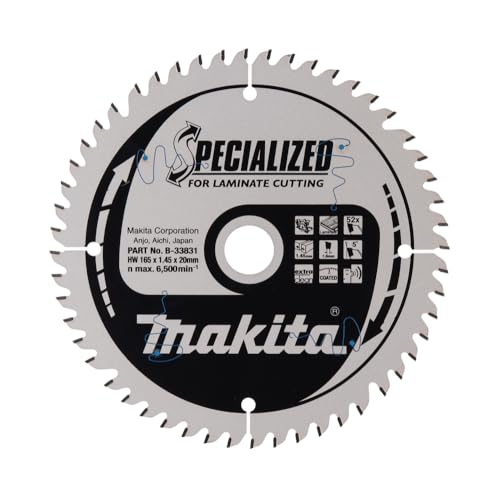 Makita Specialized Saegeblatt, 165 x 20 mm, 52Z, B-33831 von Makita