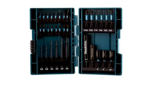 Makita B-66896 Bohrer Bit Set, Für einen optimalen Halt im Schraubenkopf sorgen, 33 tlg von Makita