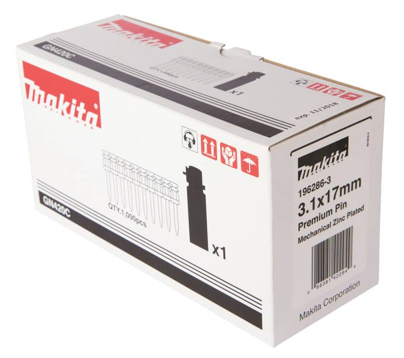 Makita Betonnagel 3,1x17mm HC6 196286-3 von Makita