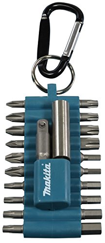 Makita Bit-Set 22-teilig mit Karabiner, P-81175, 30 x 20 x 15 cm von Makita