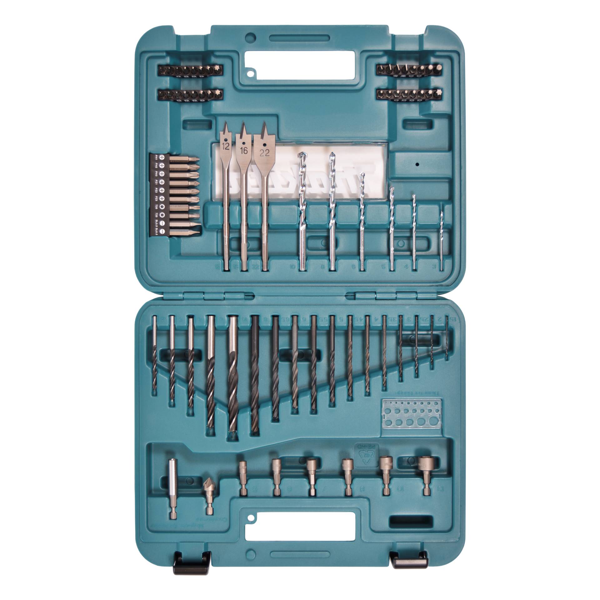 Makita Bohrer- und Bit-Set 'D-47226' 77-teilig Makita Bohrer- und Bit-Set 'D-47226' 77-teilig von Makita