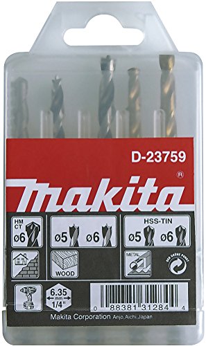 Makita D-23759 Bohrerset 1/4" von Makita