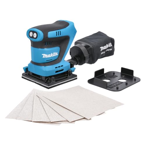 Makita DBO481Z 18V Li-Ion LXT Finishing Schleifmaschine - Batterien und Ladegerät nicht im Lieferumfang enthalten von Makita