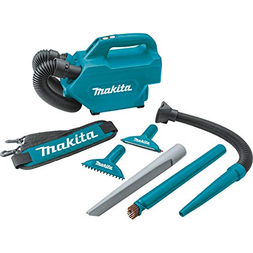 Makita DCL184Z Staubsauger 18 V (ohne Akku und Ladegerät), Türkis von Makita