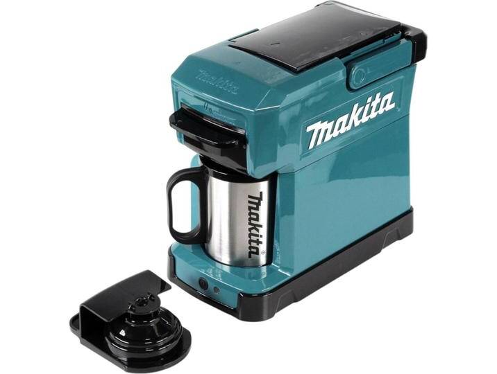 Makita DCM 501 G Akku Kaffeemaschine 12 V max. / 18 V + 1x Akku 6,0 Ah - ohne Ladegerät, Filterkaffeemaschine von Makita