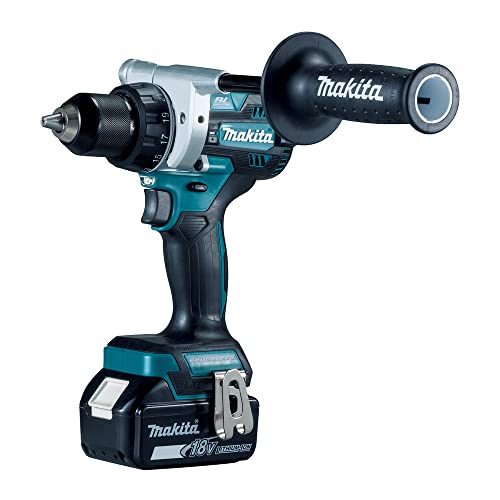 Makita DDF486RTJ Akku-Bohrschrauber 18V / 5,0 Ah, 2 Akkus + Ladegerät im MAKPAC, Petrol Makita DDF486RTJ Akku-Bohrschrauber 18V / 5,0 Ah, 2 Akkus + Ladegerät im MAKPAC, Petrol von Makita