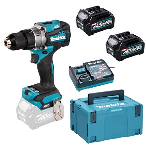 Makita DF001GD201 Akku-Bohrschrauber 40V max. / 2,5 Ah, 2 Akkus + Ladegerät im MAKPAC von Makita