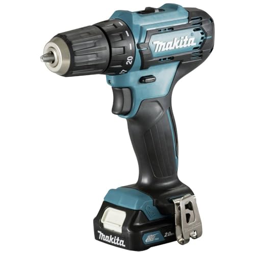 Makita DF333DSAL1 Akku-Bohrschrauber 12 V max. / 2,0 Ah, 2 Akkus + Ladegerät im Transportkoffer inkl. Akku-Lampe ML106 Makita DF333DSAL1 Akku-Bohrschrauber 12 V max. / 2,0 Ah, 2 Akkus + Ladegerät im Transportkoffer inkl. Akku-Lampe ML106 von Makita