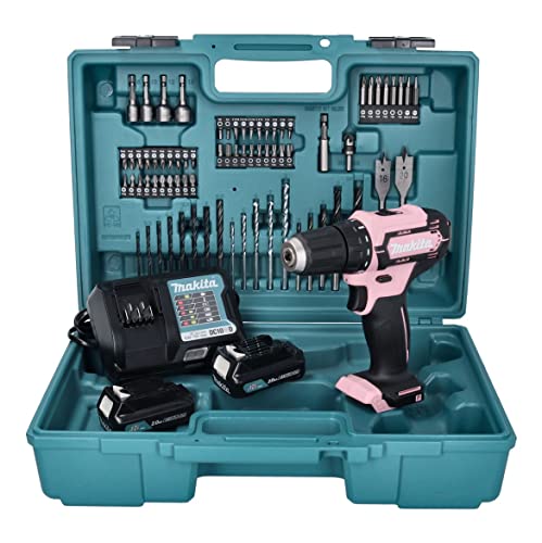 Makita DF333DWAP2 Akku Bohrschrauber Pink 12V Li-Ion Cxt von Makita