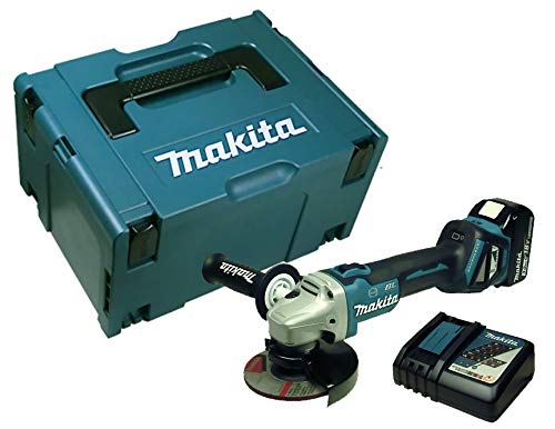 Makita DGA 513 Akku-Winkelschleifer mit Akku 3 Ah und Ladegerät von Makita