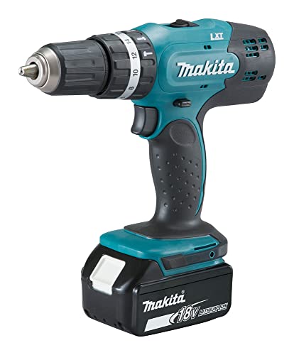 Makita DHP453RFE Akku-Schlagbohrschrauber 18V / 3,0 Ah, 2 Akkus + Ladegerät im Transportkoffer, Schwarz/Blau Makita DHP453RFE Akku-Schlagbohrschrauber 18V / 3,0 Ah, 2 Akkus + Ladegerät im Transportkoffer, Schwarz/Blau von Makita