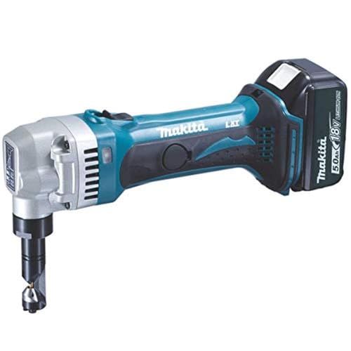 Makita DJN161RTJ Knabber 18 V, 2 Akkus und Ladegerät im Makpac, 350 W, Türkisschwarz, 2 x 5,0 Ah, 1,6 mm von Makita