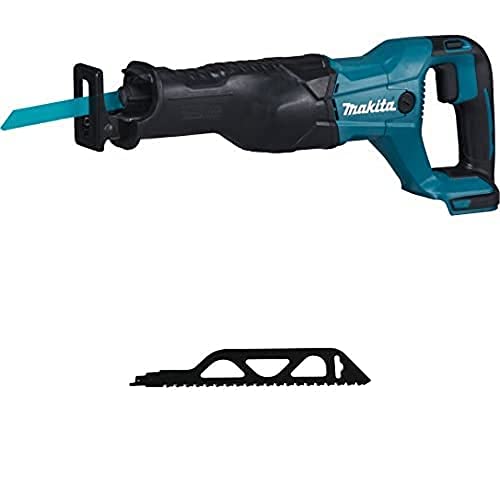 Makita DJR186ZK Akku-Reciprosäge 18V im Transportkoffer (ohne Akku, ohne Ladegerät) + Reciproblatt HM 305/2Z von Makita