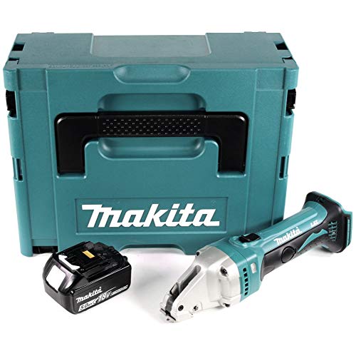 Makita DJS 161 T1J 18 V Li-Ion Akku Blechschere im Makpac + 1 x 5,0 Ah Akku - ohne Ladegerät Makita DJS 161 T1J 18 V Li-Ion Akku Blechschere im Makpac + 1 x 5,0 Ah Akku - ohne Ladegerät von Makita