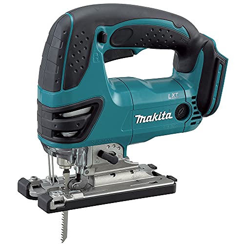 Makita DJV180Z 18 V Li-ion Akku Stichsäge Solo - nur das Gerät ohne Zubehör (ohne Akku, ohne Ladegerät, ohne Koffer ), Blau, Silber, Small von Makita