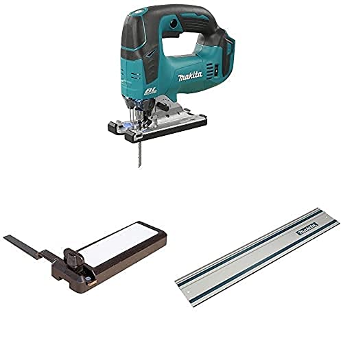 Makita DJV182Z Akku-Pendelhubstichsäge 18V (ohne Akku, ohne Ladegerät) + Führungsschienenadapter + Führungsschiene 1000mm von Makita