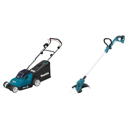 Makita DLM382Z Akku-Rasenmäher 2x18 V (ohne Akku, ohne Ladegerät) & DUR193Z Akku-Rasentrimmer 18V (ohne Akku, ohne Ladegerät) von Makita