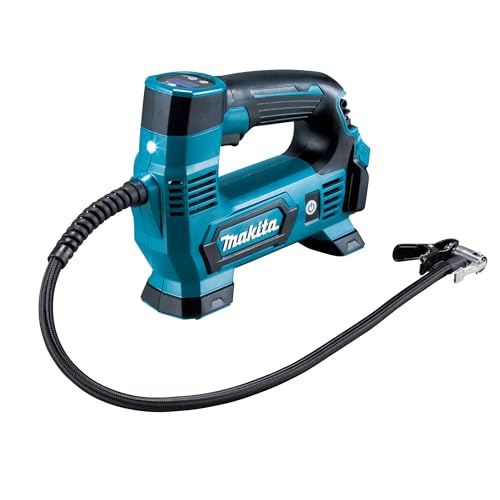 Makita DMP181Z Akku-Kompressor 11,1 bar 18V (ohne Akku, ohne Ladegerät), Petrol von Makita