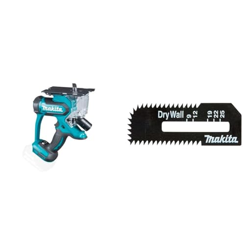 Makita DSD180Z Akku-Trockenbausäge & B-49703 Trockenbausägeblatt Gipskarton Mehrfarbig von Makita