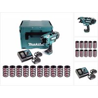 Makita DTR 180 RTJ Akku Bewehrungsverbinder 18V Brushless mit 2x 5,0 Ah Akku und Lader im Makpac + 25x Bindedraht von Makita