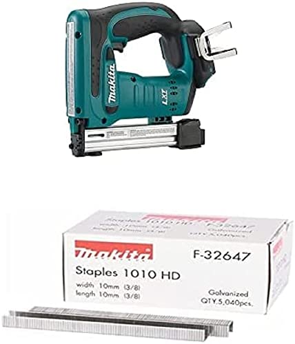 Makita Akku-Tacker 18V (ohne Akku, ohne Ladegerät) + Klammer 10-10mm - Professionell - Stapler von Makita