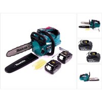 Makita DUC 256 G Akku Kettensäge 36 V ( 2x 18 V ) Brushless 25 cm + 2x Akku 6,0 Ah - ohne Ladegerät von Makita
