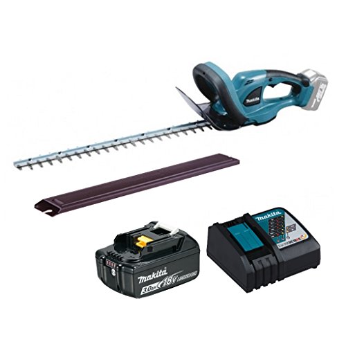 Makita DUH523Z+BL1830B+DC18RC Heckenschere + 1 Akku 18 V 3 Ah Li-Ion + Ladegerät von Makita