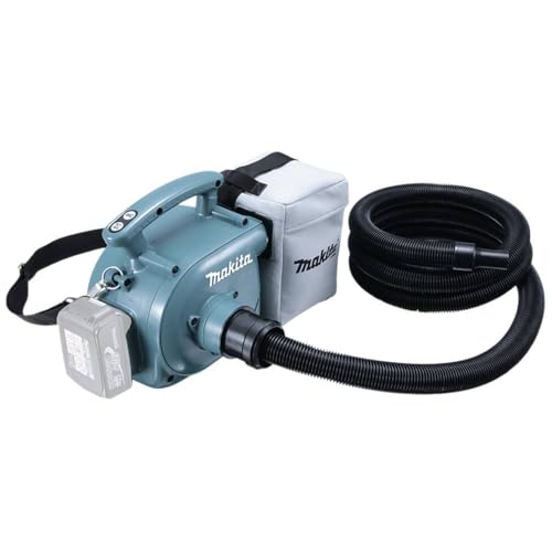 Makita DVC350Z Akku-Staubsauger 18 V (ohne Akku, ohne Ladegerät), Schwarz, Blau, Grau von Makita