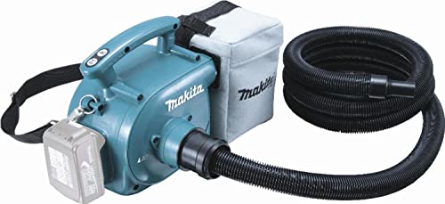 Makita DVC350Z Akku-Staubsauger 18 V (ohne Akku, ohne Ladegerät), Schwarz, Blau, Grau von Makita