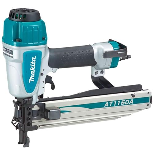 Makita Druckluft-Tacker AT1150A, Schwarz, Blau, Silber von Makita