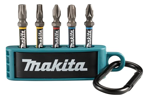 Makita E-13568 Torsion Bit-Set 5-tlg, Petrol von Makita