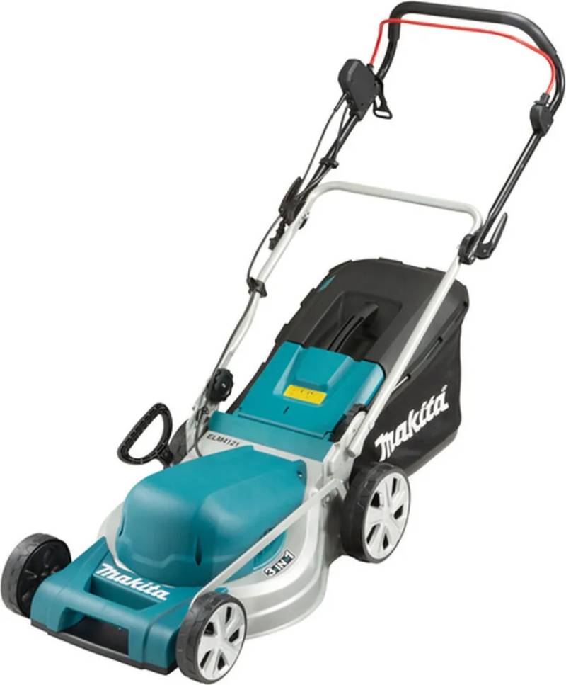 Makita Elm4121 Rasenmäher Mäher Rasenpflegegerät Ac Sichelmesser Schwarz B-Ware von Makita