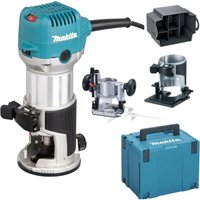 Makita Fräse "Multifunktionsfräse "RT0702CX2J" im Makita Makpac Koffer Gr.4" vielseitig einsetzbare Multifunktionsfräse, 710 W, 6/8 mm, Leerlaufdrehzahl; 10000 - 34000 min⁻¹ Makita Fräse "Multifunktionsfräse "RT0702CX2J" im Makita Makpac Koffer Gr.4" vielseitig einsetzbare Multifunktionsfräse, 710 W, 6/8 mm, Leerlaufdrehzahl; 10000 - 34000 min⁻¹ von Makita