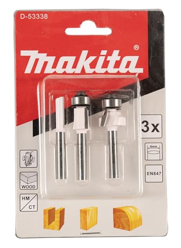 Makita D-53338 Fräser-Set 3-teilig von Makita