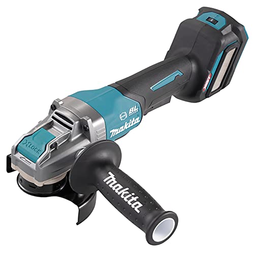 Makita GA044GZ Akku-Winkelschleifer 40V max. (ohne Akku, ohne Ladegerät), Petrol, Schwarz von Makita