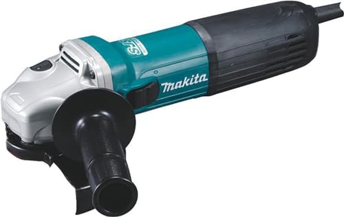 Makita GA5040RZ1 Winkelschleifer 125 mm, 1.100 W ohne Superflansch, Blau von Makita