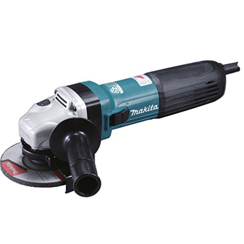 Makita GA5041C01 Winkelschleifer 125 mm 1.400 W, Schwarz, Türkis von Makita