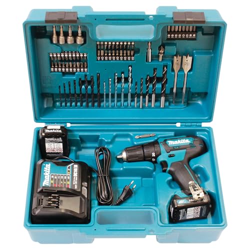 Makita HP333DSAX1 Akku-Schlagbohrschrauber 12V max. / 2,0 Ah, 2 Akkus + Ladegerät in Transportkoffer von Makita