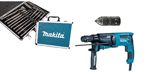 Makita HR2631FT12 Kombihammer für SDS-Plus 800W AVT + schnellwechselfutter + koffer von Makita