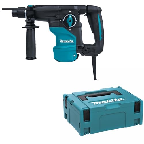 Makita HR3001CJ/2 SDS-Plus Drehhammer 240 V, 30 mm, Lieferung in Makpac-Koffer von Makita