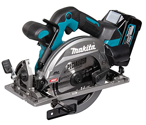 Makita HS012GD201 Akku-Handkreissäge 57 mm 40V max. / 2,5 Ah, 2 Akkus + Ladegerät von Makita