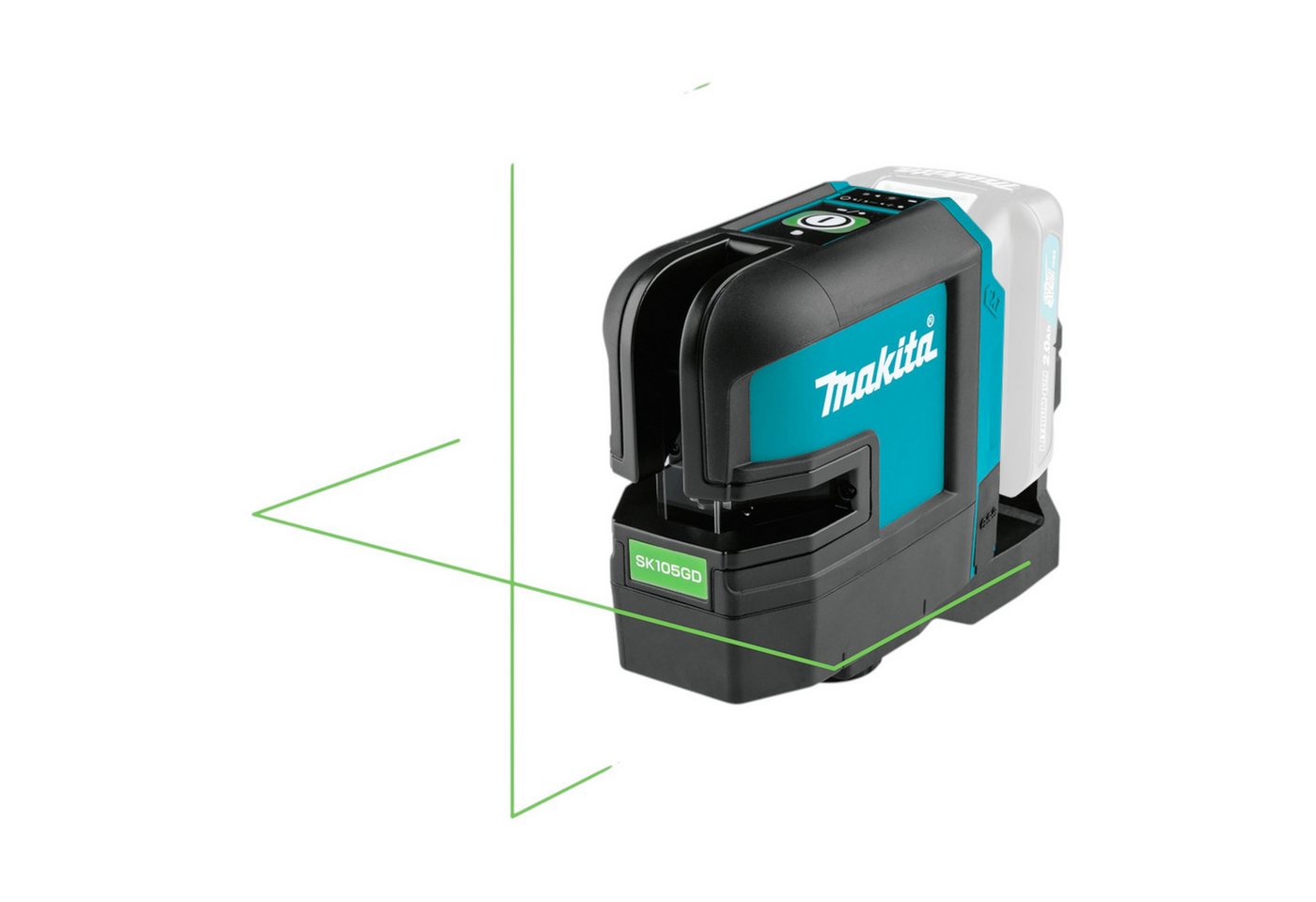 Makita Kreuzlinienlaser SK 105 GDZ Akku Kreuzlinienlaser 12 V max. 35 m grün Solo Makita Kreuzlinienlaser SK 105 GDZ Akku Kreuzlinienlaser 12 V max. 35 m grün Solo von Makita
