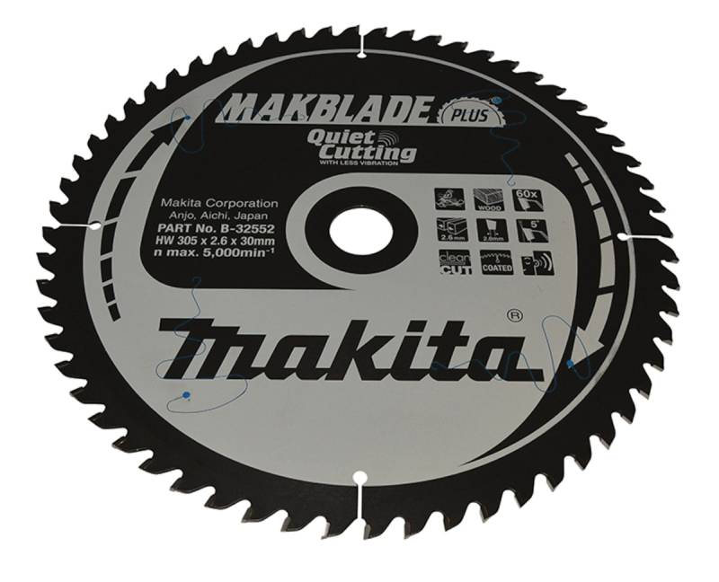 Makita MAKBLADE+ Sägeb. 305x30x60Z B-32552 von Makita