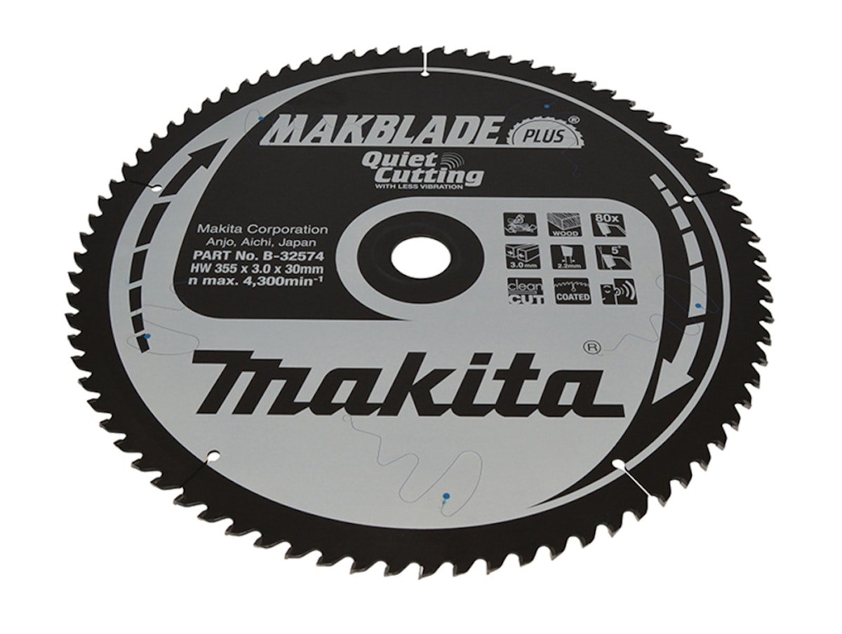 Makita MAKBLADE+ Sägeb. 355x30x80Z B-32574 von Makita