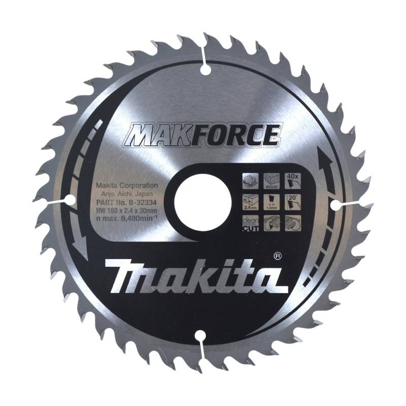 Makita MAKFORCE Sägeb. 180x30x40Z B-32334 von Makita