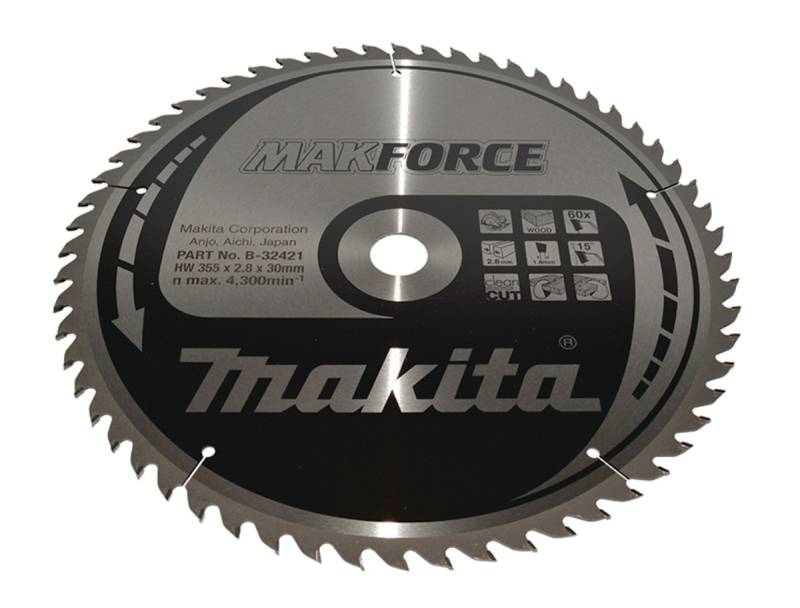 Makita MAKFORCE Sägeb. 355x30x60Z B-32421 von Makita